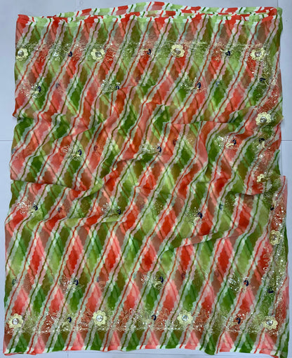 Leriya with Mor work