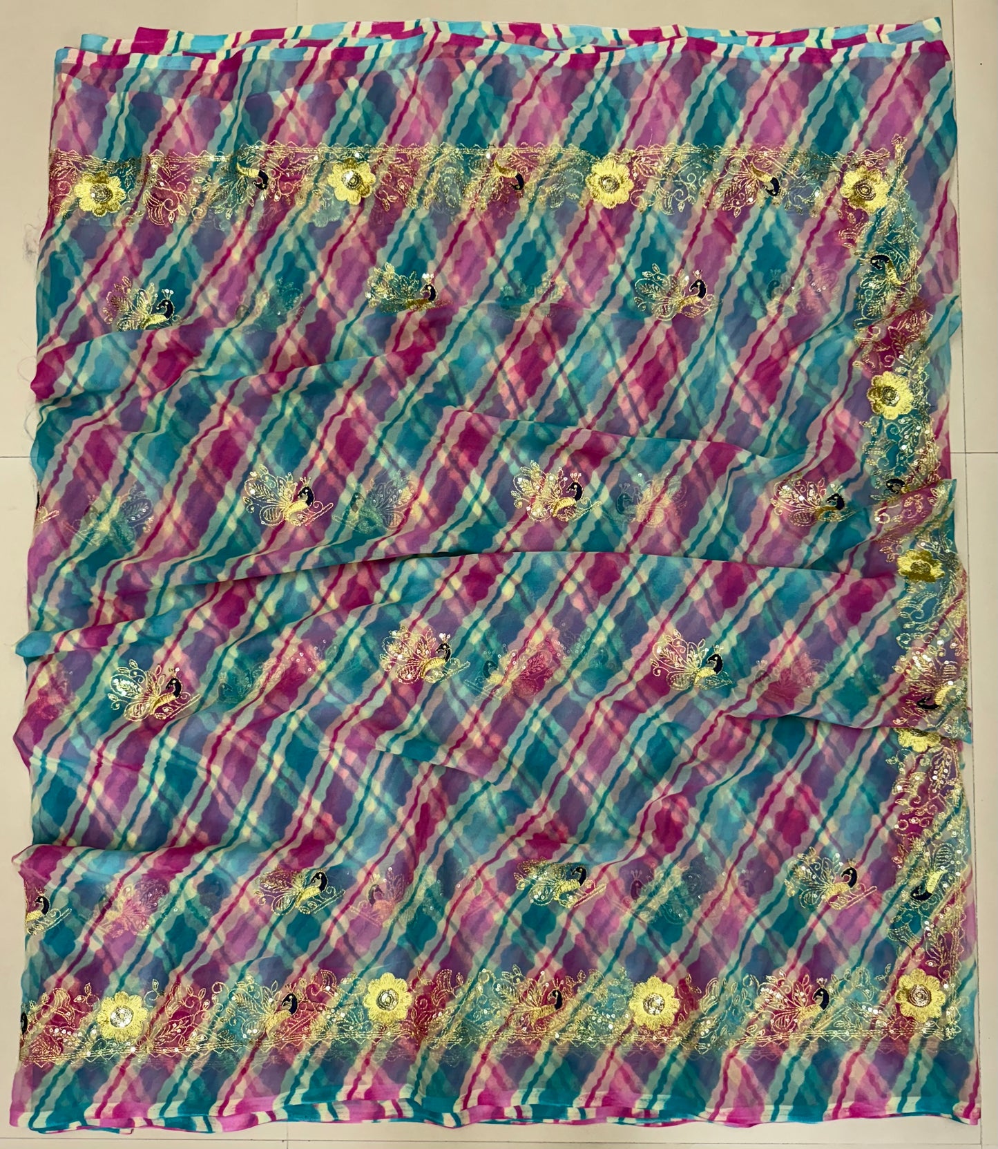 Leriya with Mor work