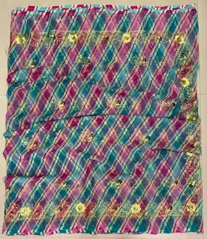 Leriya with Mor work