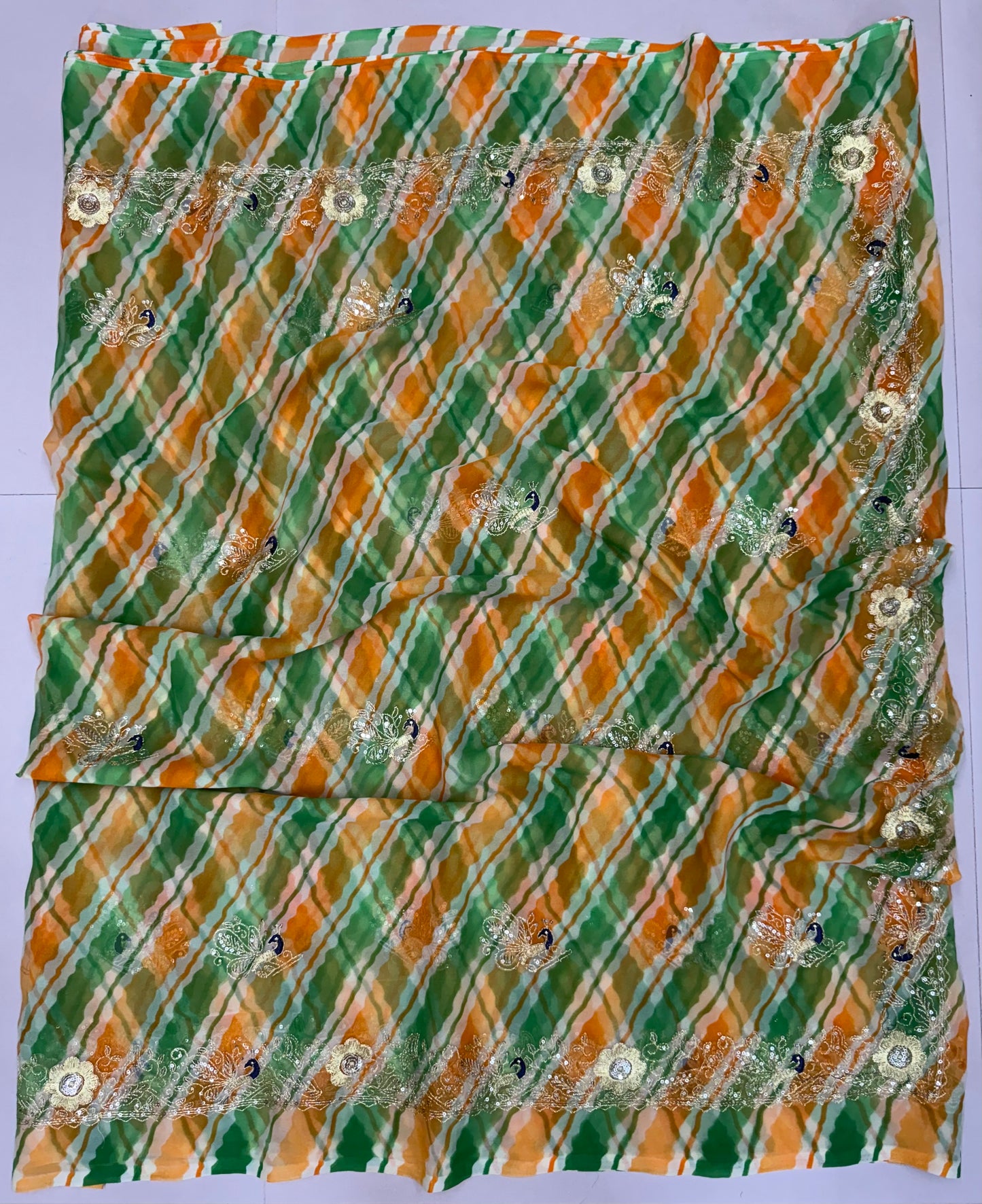 Leriya with Mor work