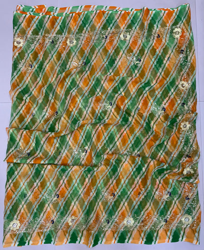 Leriya with Mor work