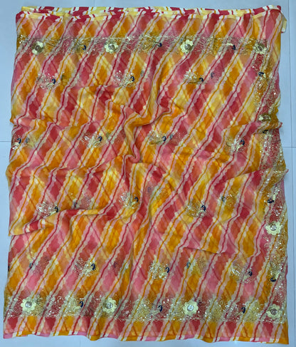 Leriya with Mor work