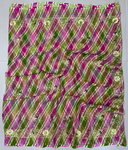 Leriya with Mor work